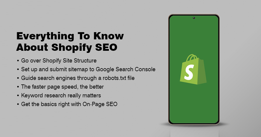 everything to know about shopify seo